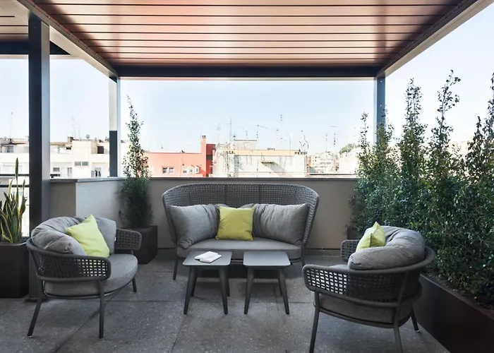 Idyllia - Lumina Rooftop Penthouse In Trastevere Apartment